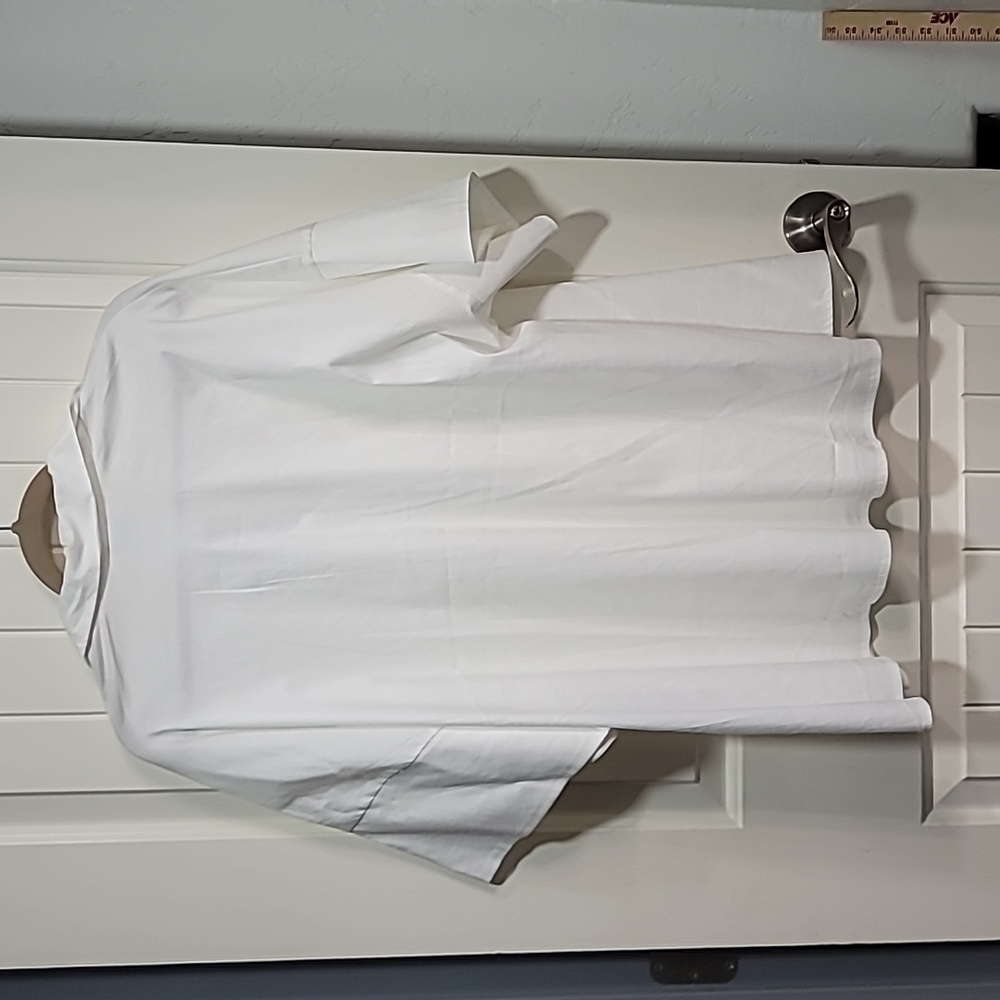 Chico's Classic White Poplin Top - Picture 5 of 6